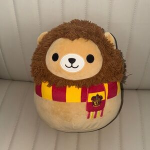 Lion Plush with Gryffindor Scarf Harry Potter Squishmallow